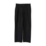 Jiji Pant in Black, front view laid flat